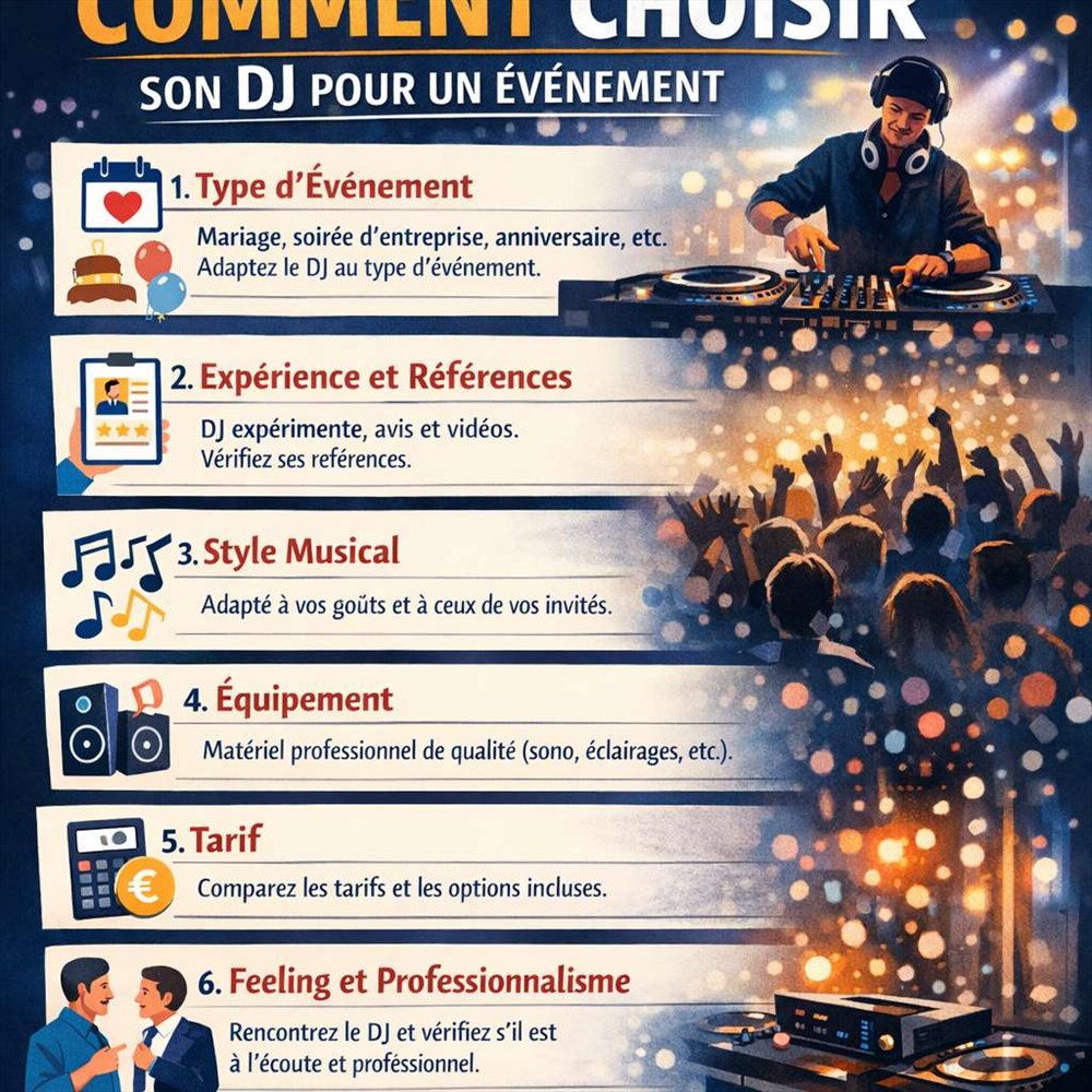 Comment choisir son DJ pour un événement ?