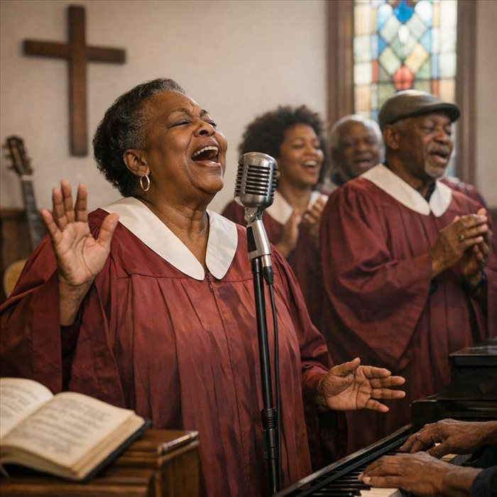 Origines du gospel : histoire, influences et naissance d’un chant puissant