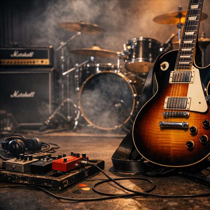 Caractéristiques du hard rock : définition, son et codes
