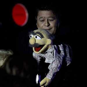 Julien Rouge, un ventriloque à Sélestat