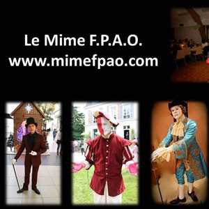 FRANCIS PERIN ANIMATION ORIGINALE, un mime à Pontoise