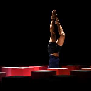 Compagnie En Lacets, un danseur à Vandœuvre-lès-Nancy