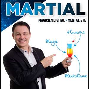 Martial, un prestidigitateur à Paris 6ème